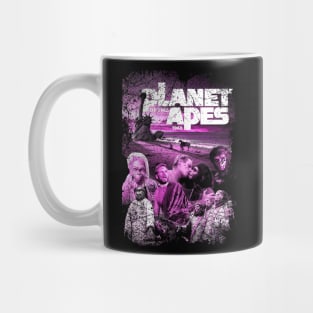 Graphic Planet Fiction Movie Mug